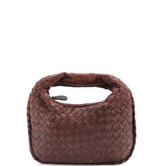 Bottega Veneta Veneta Hobo Woven Intrecciato Nappa Mini