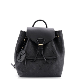 Louis Vuitton Montsouris NM Backpack Monogram Empreinte Leather PM