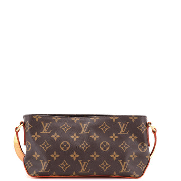 Louis Vuitton Trotteur Handbag Monogram Canvas