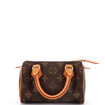 Louis Vuitton Speedy Mini HL Handbag Monogram Canvas