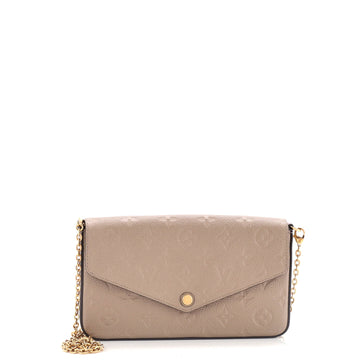 Louis Vuitton Felicie Pochette Monogram Empreinte Leather