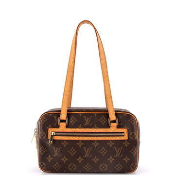 Louis Vuitton Cite Handbag Monogram Canvas MM