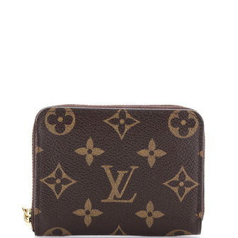 Louis Vuitton Zippy Coin Purse Monogram Canvas