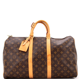 Louis Vuitton Keepall Bag Monogram Canvas 45