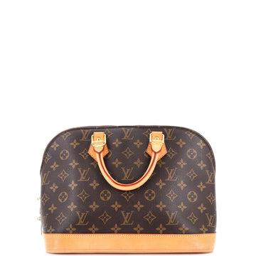 Louis Vuitton Vintage Alma Handbag Monogram Canvas PM