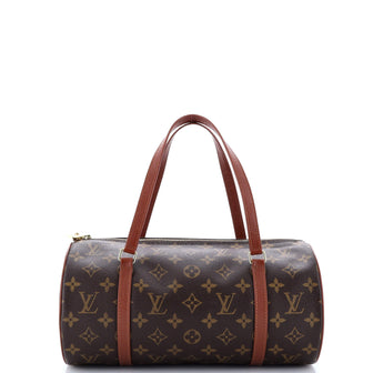 Louis Vuitton Papillon Handbag Monogram Canvas 30