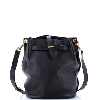 Saint Laurent Boucle Bucket Bag Leather