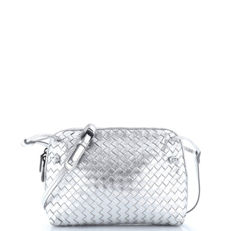 Bottega Veneta Nodini Crossbody Bag Intrecciato Nappa Small
