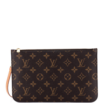 Louis Vuitton Neverfull Pochette Monogram Canvas Large