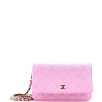 Chanel Wallet on Chain Quilted Caviar