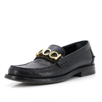 Gucci Women's Cara Logo Loafers Leather
