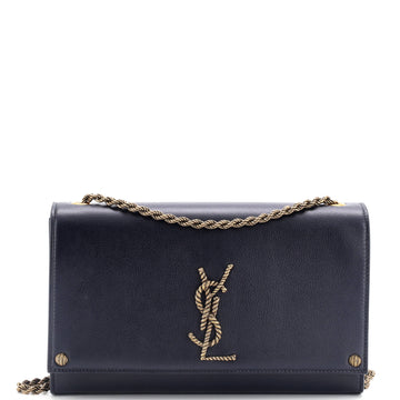 Saint Laurent Classic Monogram Crossbody Bag Calfskin Medium
