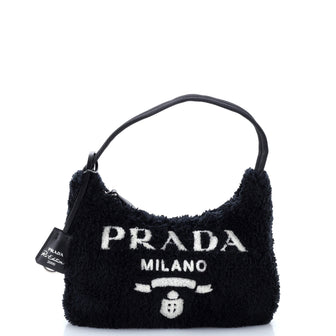 Prada Re-Edition 2000 Hobo Terry Cloth Mini