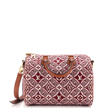 Louis Vuitton Speedy Bandouliere Bag Limited Edition Since 1854 Monogram Jacquard 25