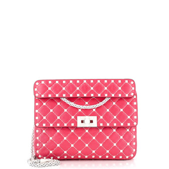 Valentino Garavani Free Rockstud Spike Flap Bag Quilted Leather Medium