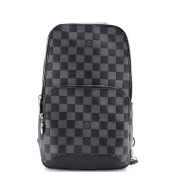 Louis Vuitton Avenue Sling Bag Damier Infini Leather