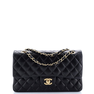 Chanel Classic Double Flap Bag Quilted Lambskin Medium
