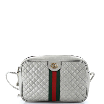 Gucci Trapuntata Camera Bag Quilted Leather Small