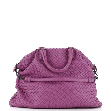 Bottega Veneta Convertible Satchel Intrecciato Nappa Medium