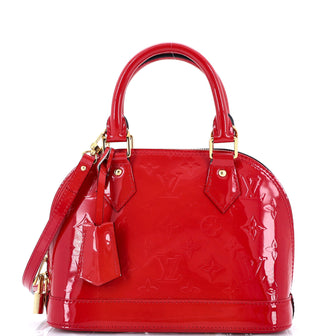 Louis Vuitton Alma Handbag Monogram Vernis BB
