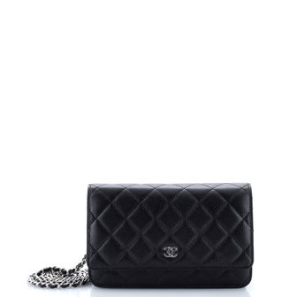 Chanel Wallet on Chain Quilted Caviar