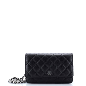 Chanel Wallet on Chain Quilted Caviar
