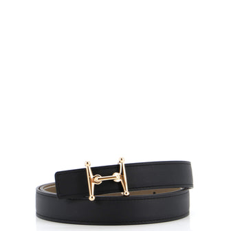 Hermes Mors H Reversible Belt Leather Thin