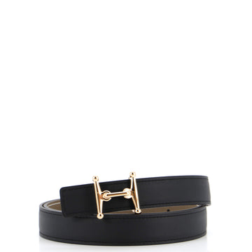 Hermes Mors H Reversible Belt Leather Thin
