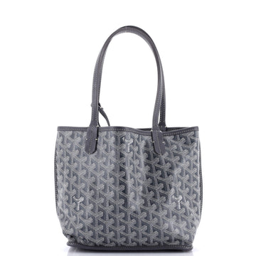 Goyard Anjou Reversible Tote Coated Canvas Mini