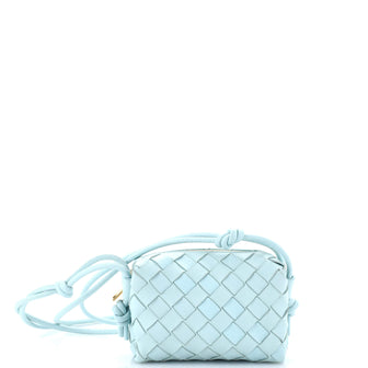 Bottega Veneta Loop Crossbody Bag Intrecciato Nappa Mini