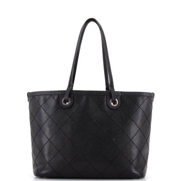 Chanel Fever Tote Quilted Caviar Medium