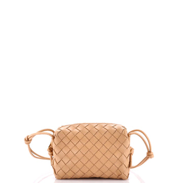 Bottega Veneta Loop Crossbody Bag Intrecciato Nappa Small