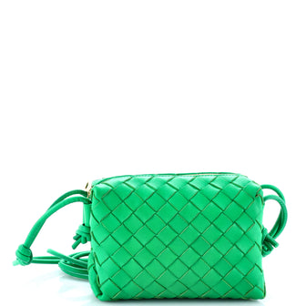Bottega Veneta Loop Crossbody Bag Intrecciato Nappa Mini