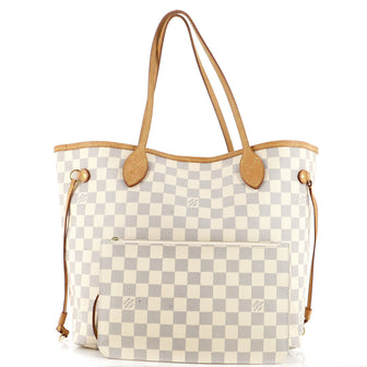 Louis Vuitton Neverfull NM Tote Damier MM