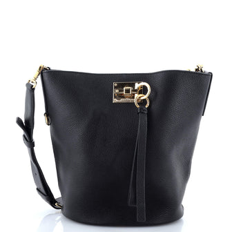 Salvatore Ferragamo The Studio Bucket Bag Leather