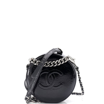 Chanel Round as Earth Crossbody Bag Patent