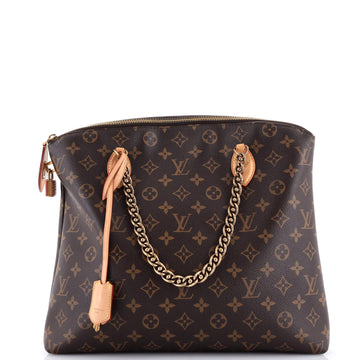 Louis Vuitton Lockit Chain Handbag Monogram Canvas