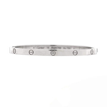 Cartier Love Bracelet 18K White Gold Small