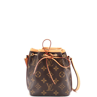 Louis Vuitton Noe Handbag Monogram Canvas Nano