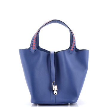 Hermes Picotin Lock Bag Tressage Epsom MM