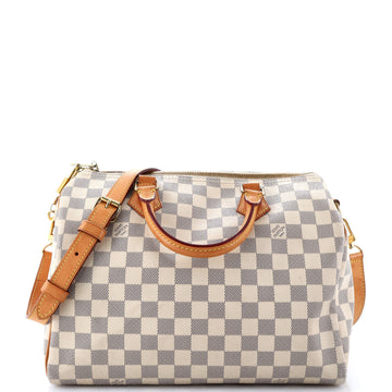 Louis Vuitton Speedy Bandouliere Bag Damier 30