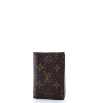 Louis Vuitton Pocket Organizer Monogram Canvas and Leather