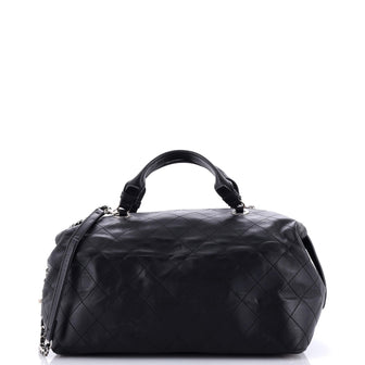 Chanel Doctor Bowling Bag Quilted Calfskin Medium