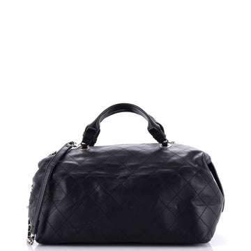 Chanel Doctor Bowling Bag Quilted Calfskin Medium