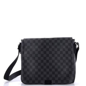 Louis Vuitton District Messenger Bag Damier Graphite MM