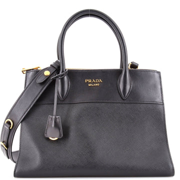 Prada Paradigme Tote Saffiano with City Calf Medium