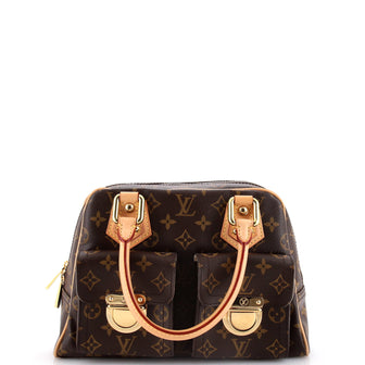 Louis Vuitton Manhattan Handbag Monogram Canvas PM
