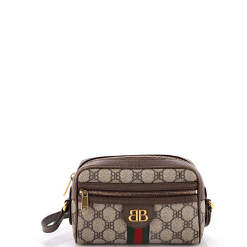 Balenciaga x Gucci The Hacker Project Camera Bag BB Coated Canvas Mini