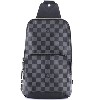 Louis Vuitton Avenue Sling Bag Damier Infini Leather