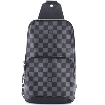 Louis Vuitton Avenue Sling Bag Damier Infini Leather